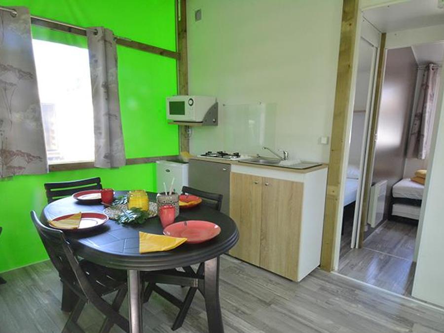Bungalow toilé 4 personnes - BALI 21m² - 2 chambres 1