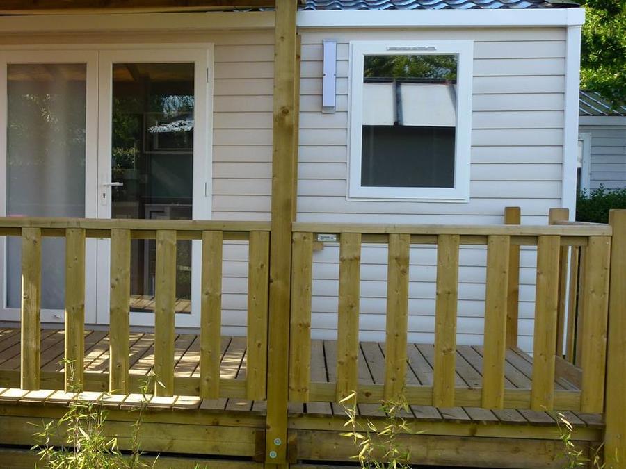 Mobilhome 2 personnes - CAHITA 17m² - 1 chambre + terrasse couverte 0