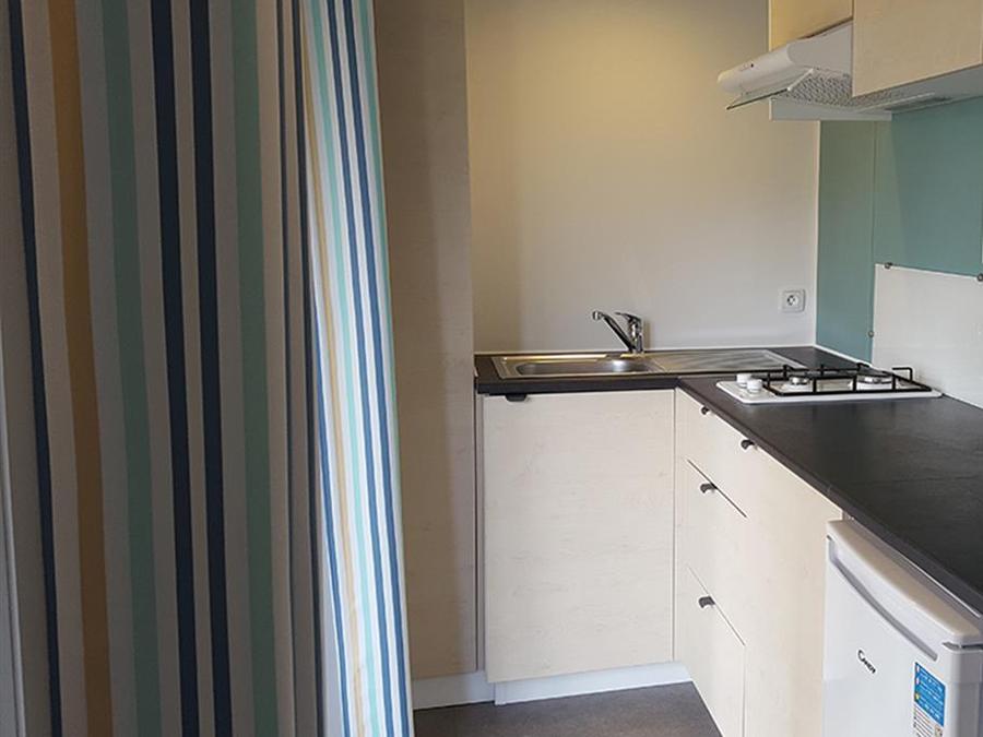 Mobilhome 2 personnes - CAHITA 17m² - 1 chambre + terrasse couverte 1