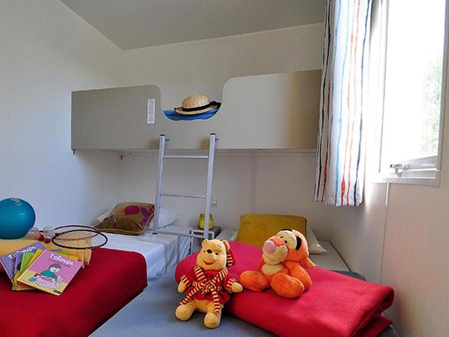 Mobilhome 4 personnes - ALOHA 25m² - 2 chambres + terrasse couverte 4