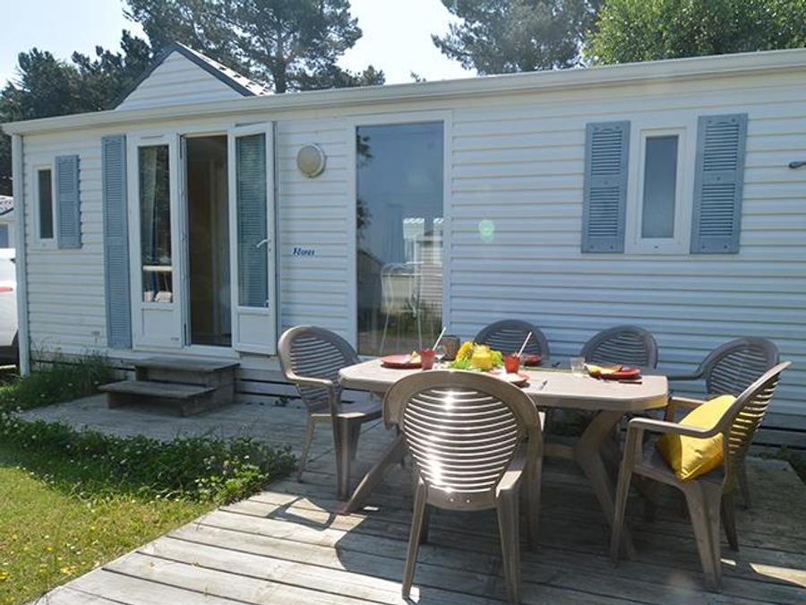 Mobilhome 4 personnes - FLORES 31m² - 2 chambres + terrasse 0