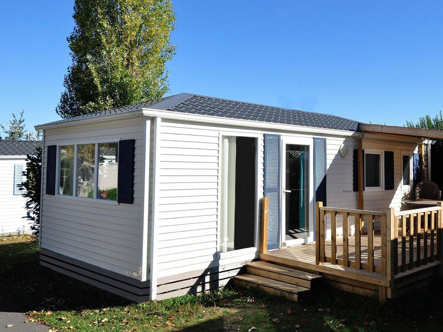Mobilhome 4 personnes - MALDIVES 34 m² - 2 chambres - Terrasse couverte 1