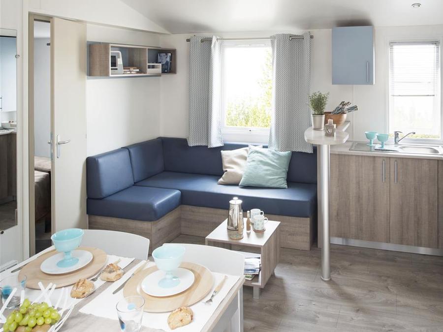 Mobilhome 6 personnes - BAHAMAS 34m² - 3 chambres - Terrasse non couverte 1