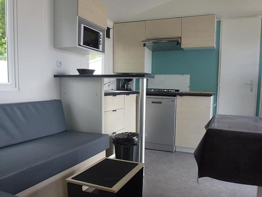 Mobilhome 6 personnes - BAHAMAS CONFORT 34m² - 3 chambres - Terrasse couverte - Lave vaisselle 1