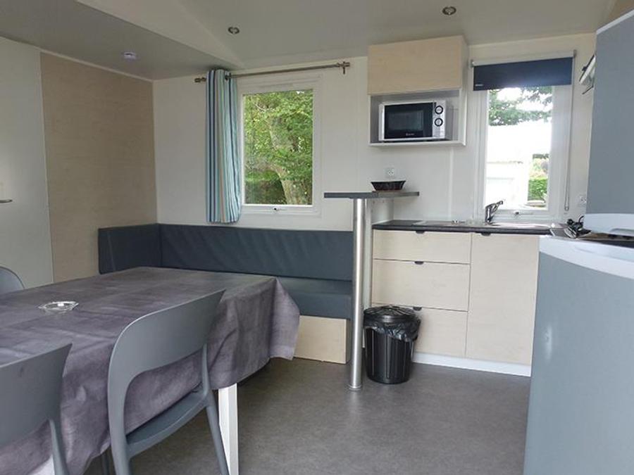 Mobilhome 6 personnes - BAHAMAS CONFORT 34m² - 3 chambres - Terrasse couverte - Lave vaisselle 2