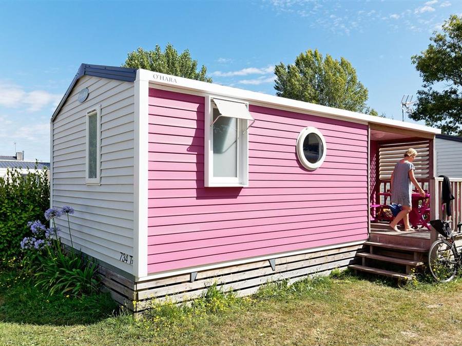 Mobilhome 4 personnes - SAMOA 29m² - 2 chambres - Terrasse semi couverte 0