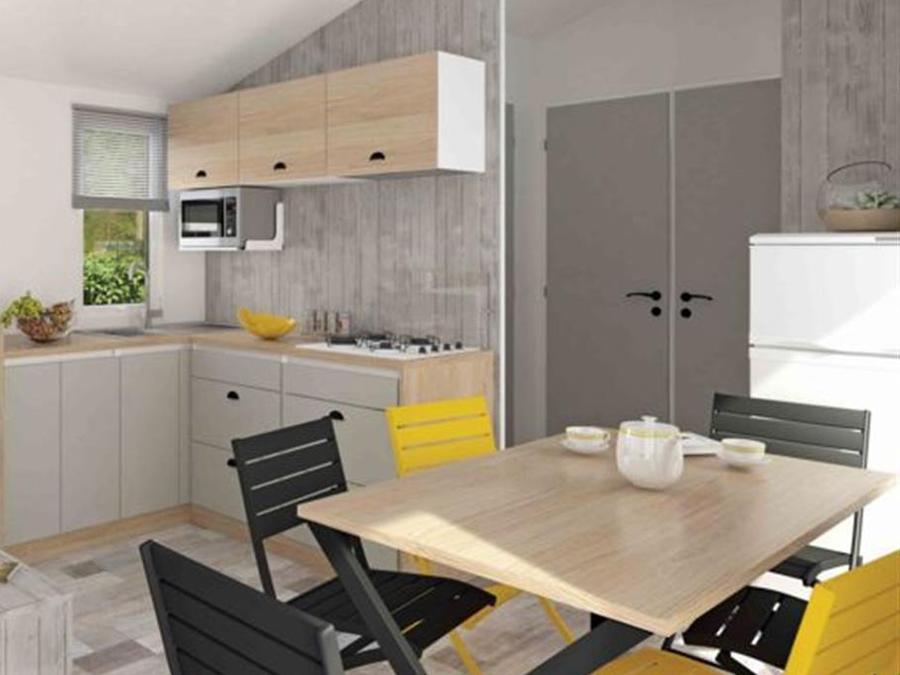 Mobilhome 6 personnes - PREMIUM 36m² - 3 chambres - 2 SDB - Terrasse Couverte 2