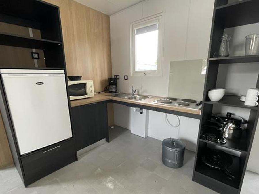 Mobilhome 4 personnes - Mobilhome PMR - 2 chambres + terrasse couverte 2