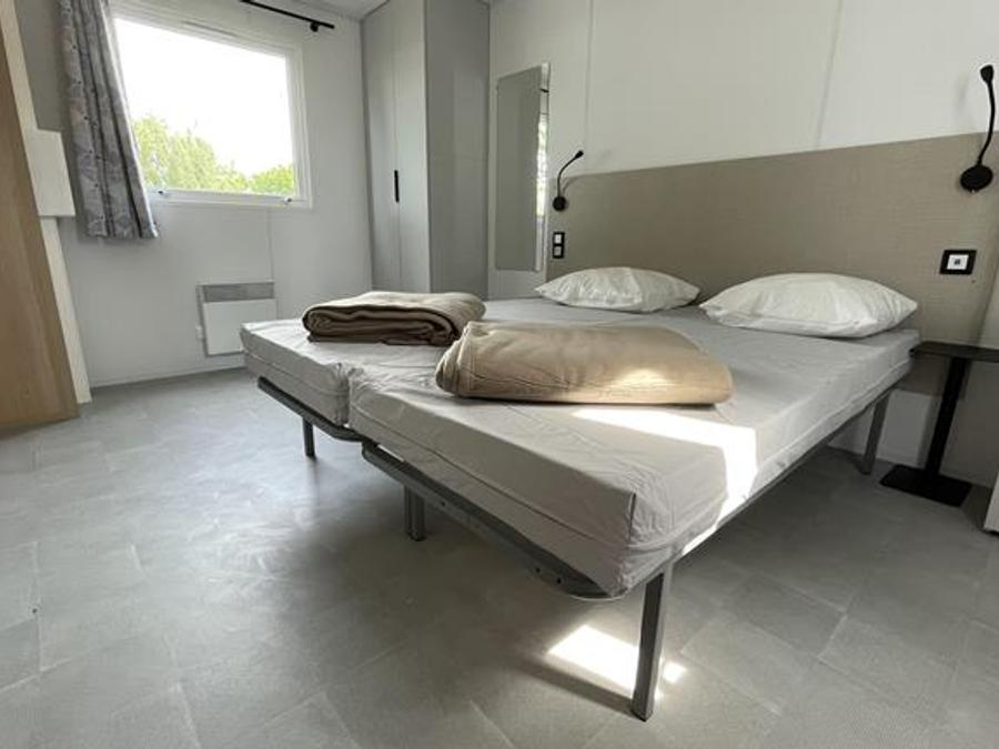 Mobilhome 4 personnes - Mobilhome PMR - 2 chambres + terrasse couverte 6
