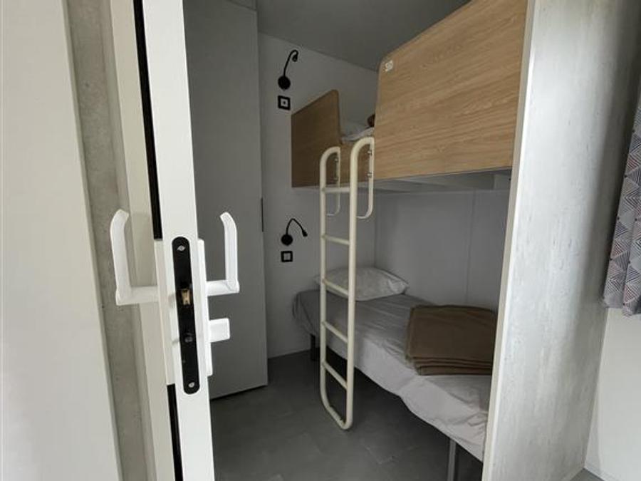 Mobilhome 4 personnes - Mobilhome PMR - 2 chambres + terrasse couverte 5