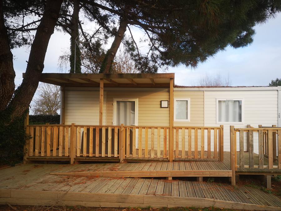 Mobilhome 4 personnes - Mobilhome PMR - 2 chambres + terrasse couverte 0