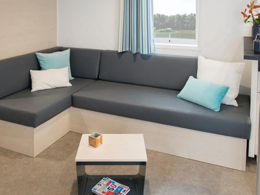 Mobilhome 8 personnes - SMALA 38m² - 4 chambres + terrasse couverte 2