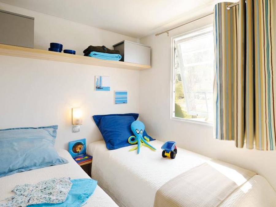 Mobilhome 4 personnes - Confort 30m² (2 chambres) + Terrasse + TV 5