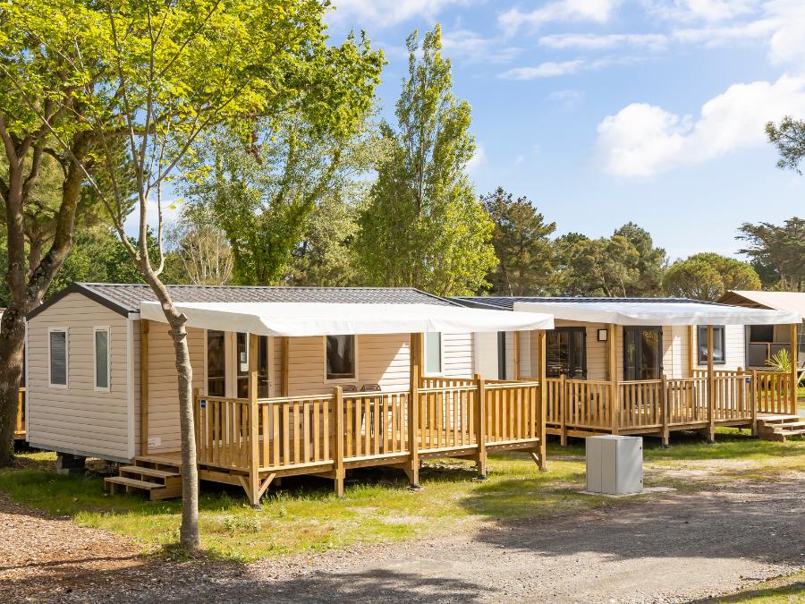 Mobilhome 4 personnes - Confort 30m² (2 chambres) + Terrasse + TV 1