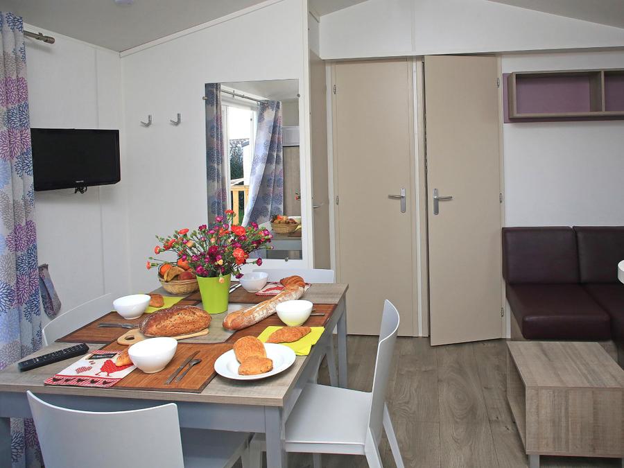 Mobilhome 6 personnes - confort 3 chambres 6 Pers avec terrasse 7