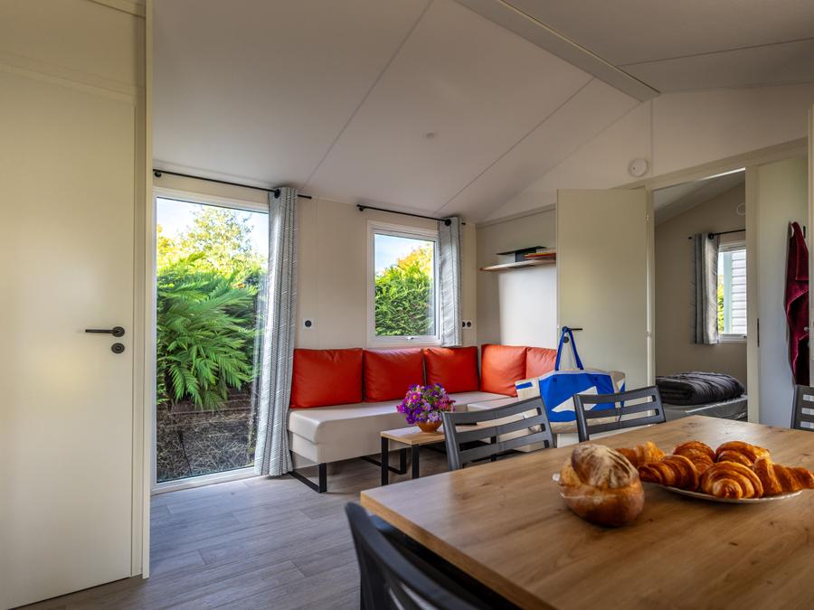 Mobilhome 5 personnes - Confort 2 chambres avec terrasse 5