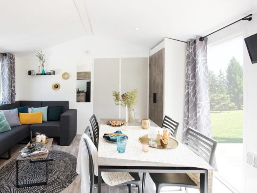Mobilhome 5 personnes - Confort 2 chambres avec terrasse 3