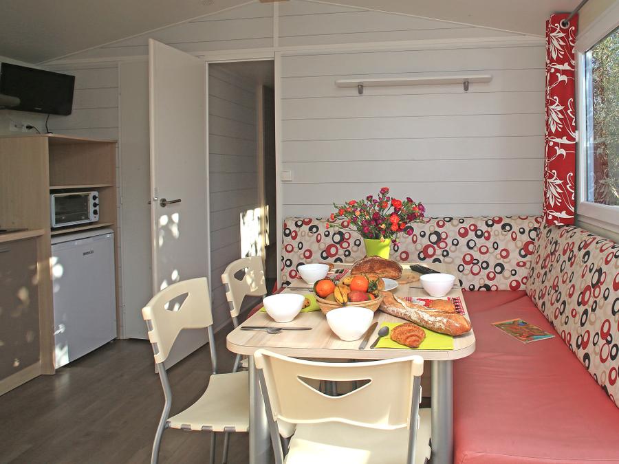 Mobilhome 4 personnes - 2 chambres avec terrasse 5