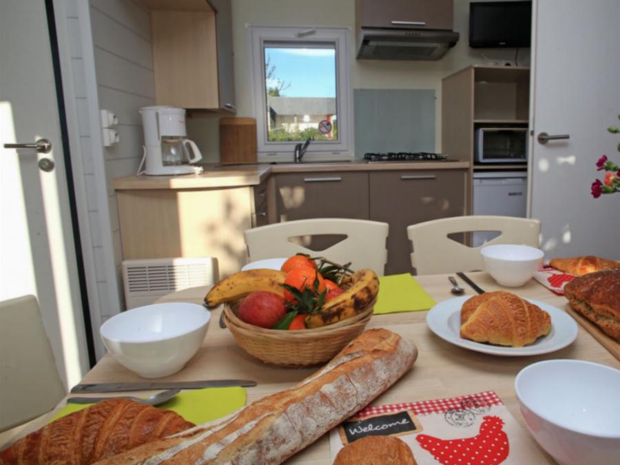 Mobilhome 4 personnes - 2 chambres avec terrasse 0