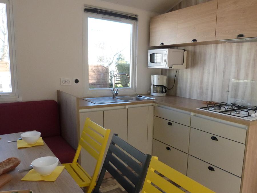 Mobilhome 8 personnes - Confort 4 chambres 8 Pers avec terrasse 10