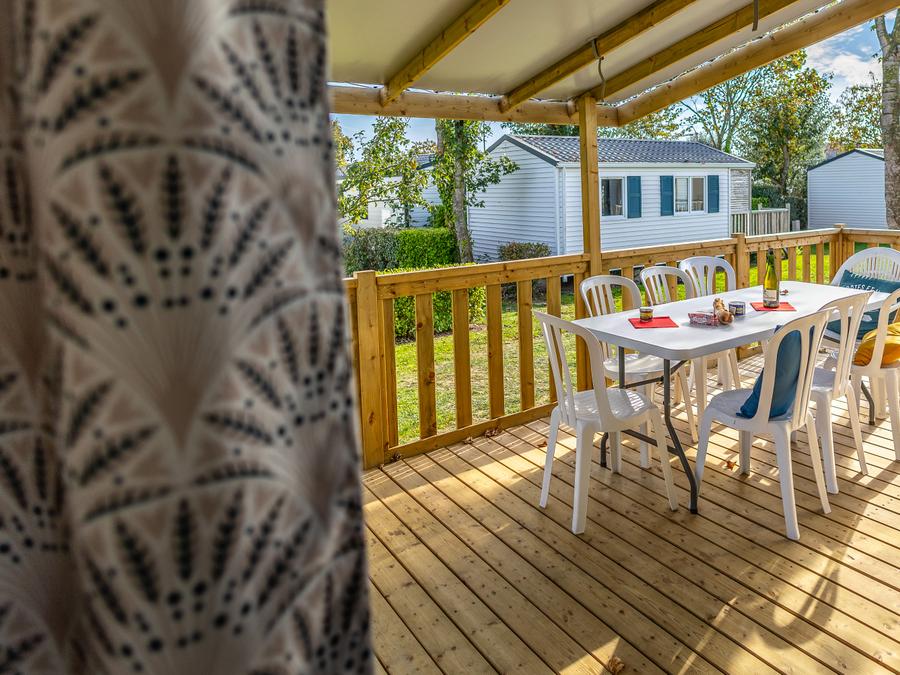 Mobilhome 8 personnes - Confort 4 chambres 8 Pers avec terrasse 20