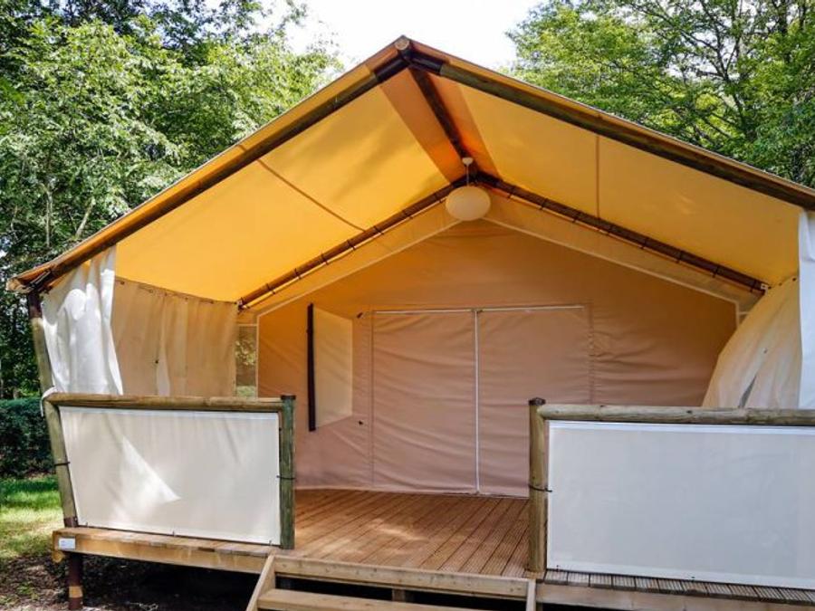 Tente en toile et en bois 4 personnes - Lodge Maassai - 2 chambres 4 0