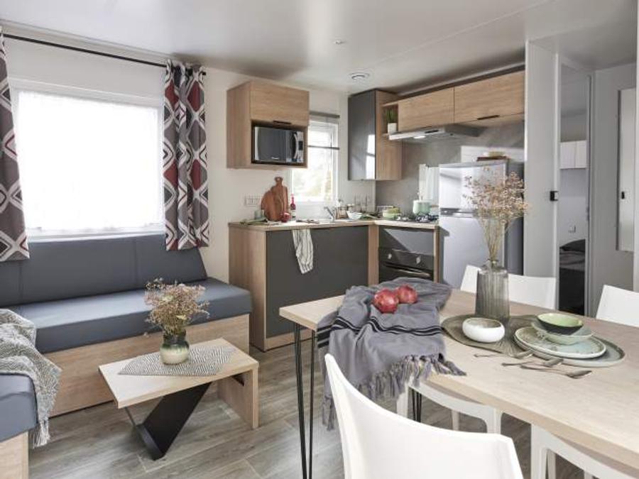 Mobilhome 6 personnes - Macareux PREMIUM 3 chambres 1