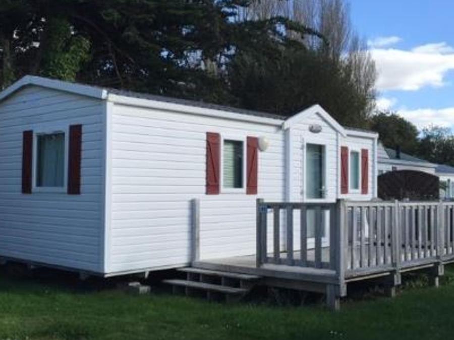 Mobilhome 4 personnes - Mobil home Confort 27m² - 2 chambres - terrasse couverte 4 pers 0