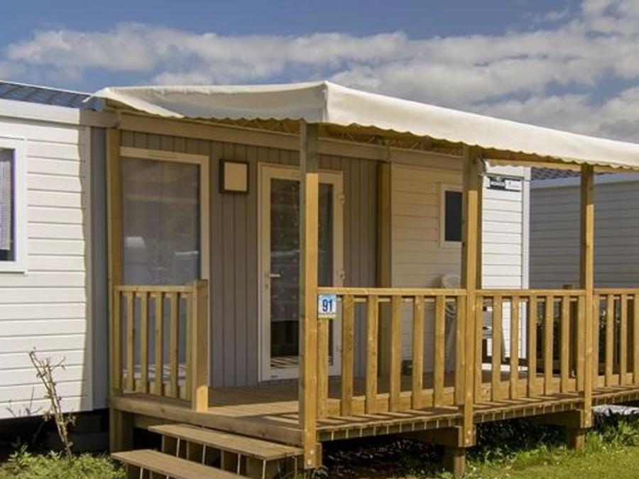 Mobilhome 6 personnes - Mobil home Premium 30m² - 2 chambres - terrasse couverte 4/6 pers 0