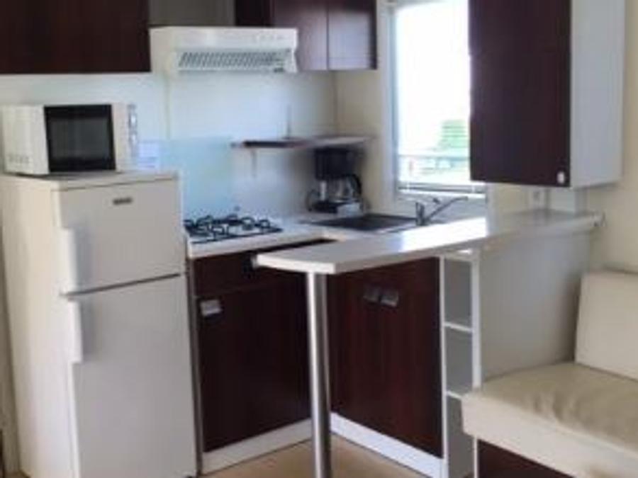 Mobilhome 6 personnes - Mobil home Premium 30m² - 2 chambres - terrasse couverte 4/6 pers 1