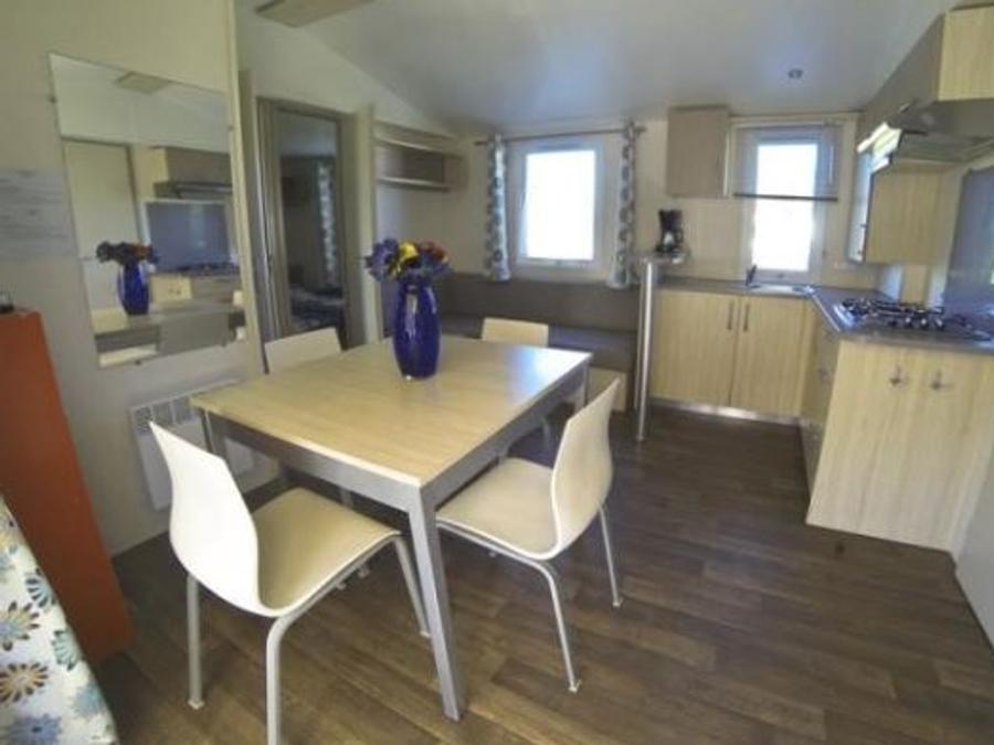 Mobilhome 6 personnes - Mobil home Premium 31m² - 3 chambres - terrasse couverte 6 pers 1