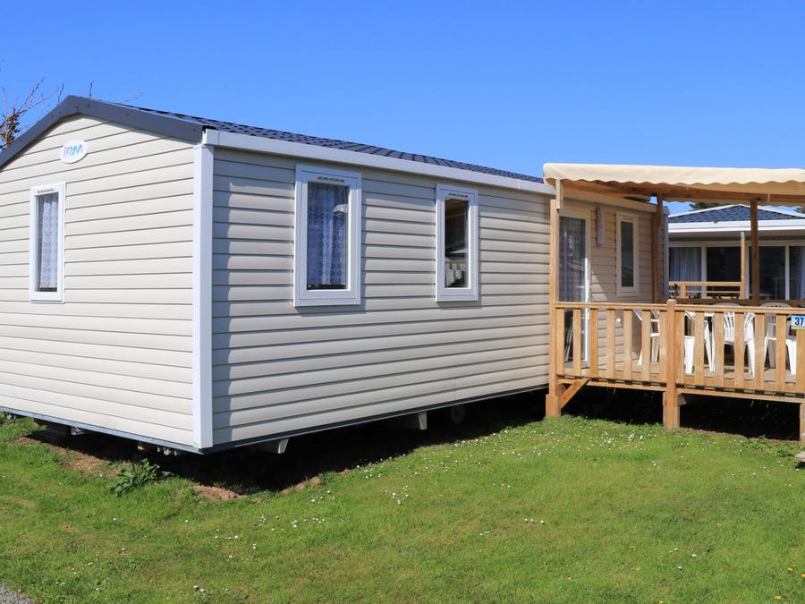 Mobilhome 6 personnes - Mobil home Premium 31m² - 3 chambres - terrasse couverte 6 pers 3