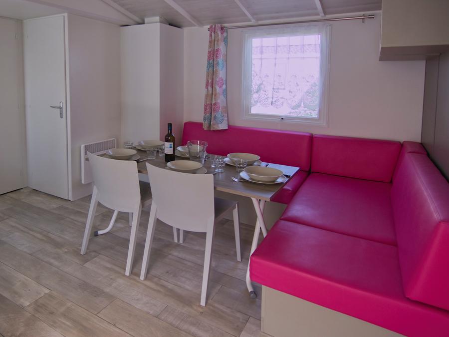Mobilhome 6 personnes - Mobil home Premium 31m² - 3 chambres - terrasse couverte 6 pers 5