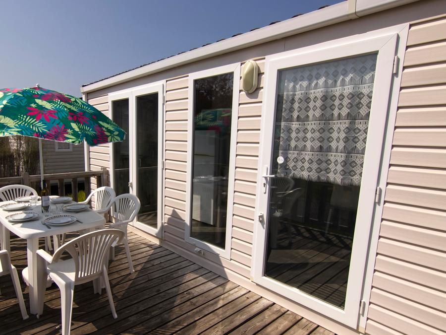 Mobilhome 6 personnes - Mobil home Confort 31m² - 3 chambres - terrasse 6 pers 4