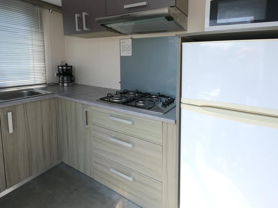 Mobilhome 6 personnes - Mobil home Confort 31m² - 3 chambres - terrasse 6 pers 6