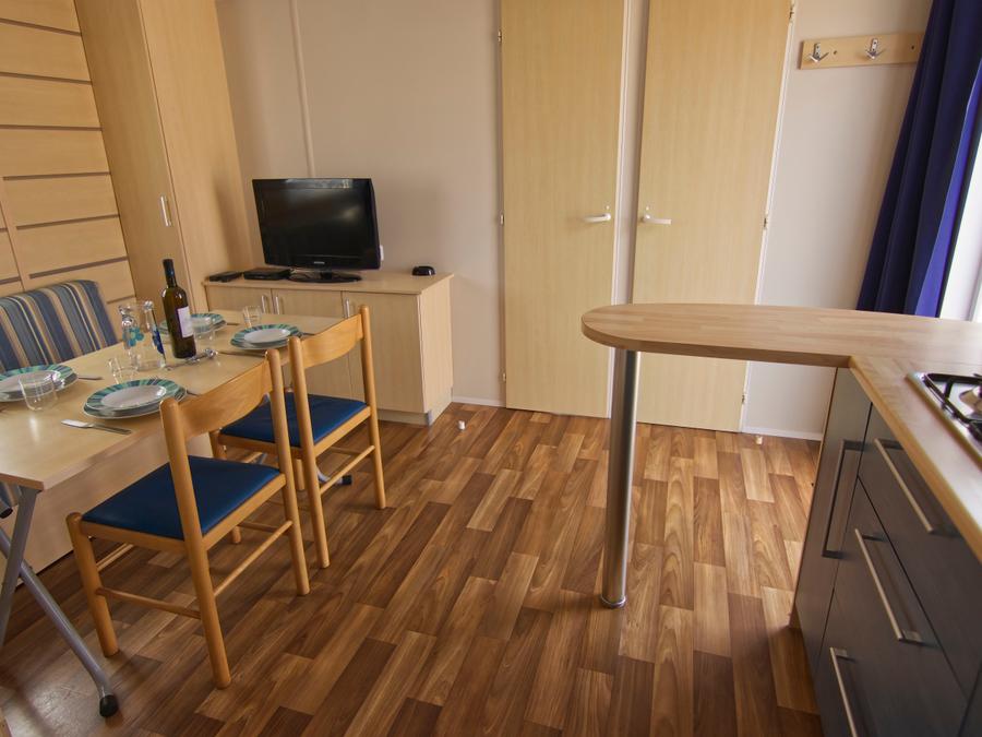 Mobilhome 4 personnes - Mobil home Standard 27m² - 2 chambres - terrasse 4 pers 1