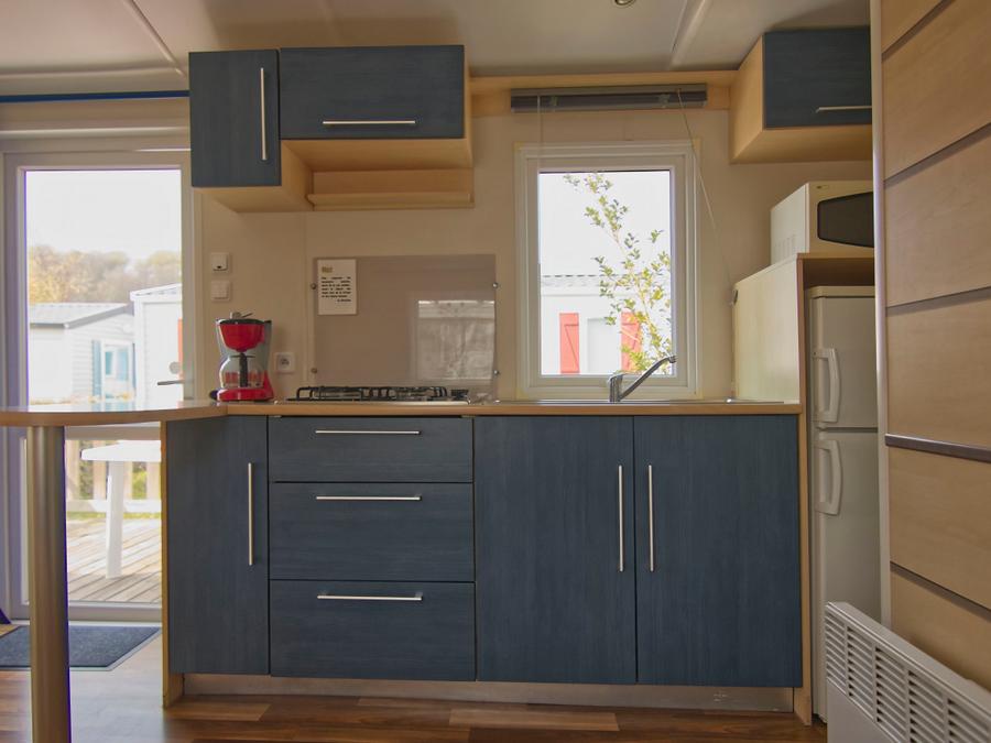 Mobilhome 4 personnes - Mobil home Standard 27m² - 2 chambres - terrasse 4 pers 3