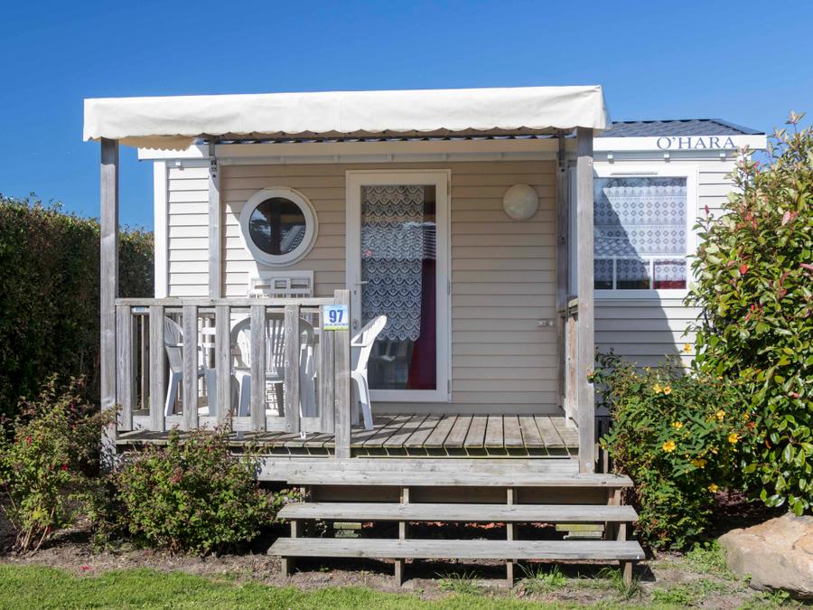 Mobilhome 2 personnes - Mobil home Confort 18m² - terrasse couverte 2 pers 3