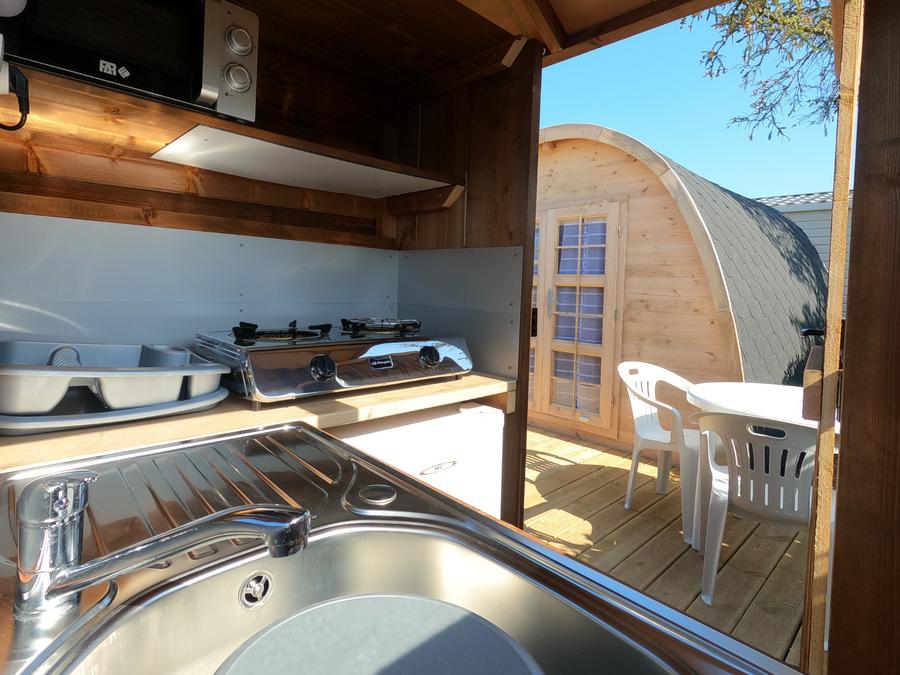Hébergement 2 personnes - Cottage Standard 12 m² - terrasse 0