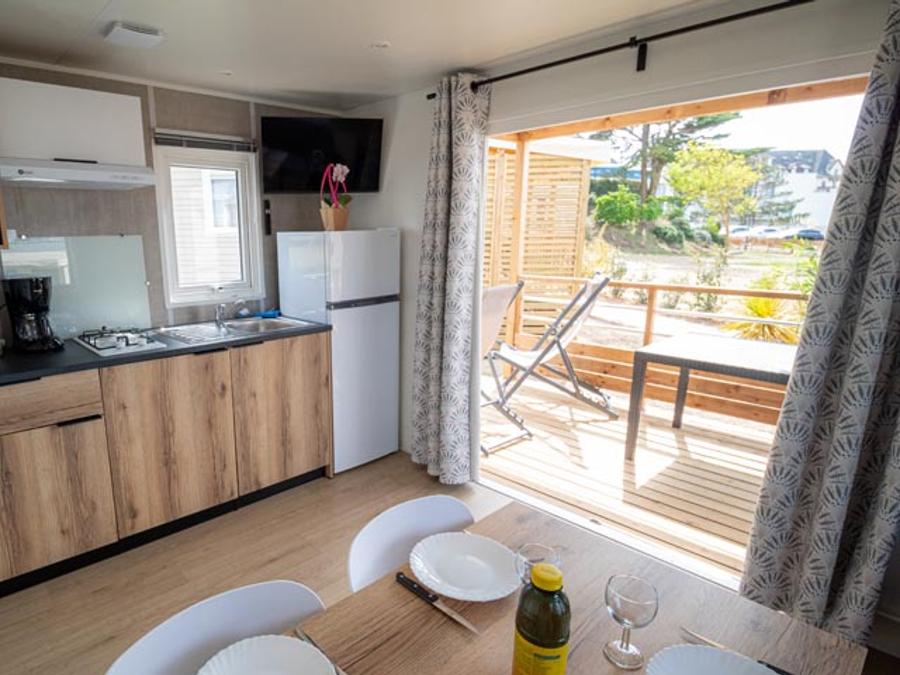 Mobilhome 3 personnes - Mobil Home - 1 chambre 5