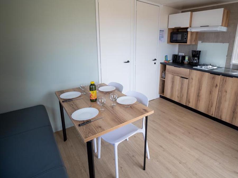 Mobilhome 3 personnes - Mobil Home - 1 chambre 3