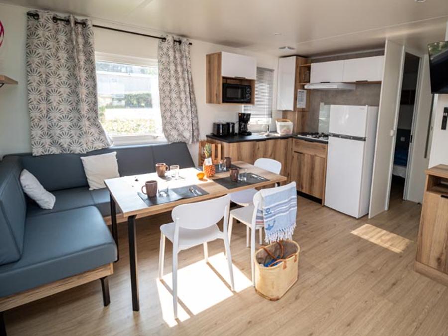 Mobilhome 6 personnes - Mobil Home - 3 chambres 4