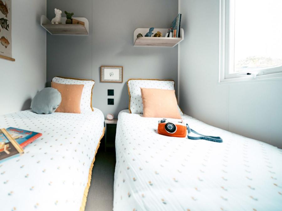 Mobilhome 4 personnes - Azur Sérénité 25 m² - 3 pièces - 2 chambres - Climatisation 1
