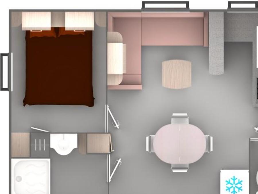 Mobilhome 6 personnes - 33 m² 5