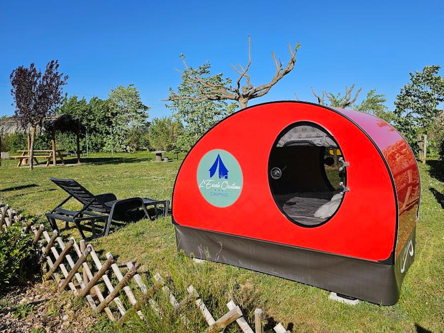 Tente 2 personnes - Cosy life. 1 lit en 140 dans un oeuf ! 2