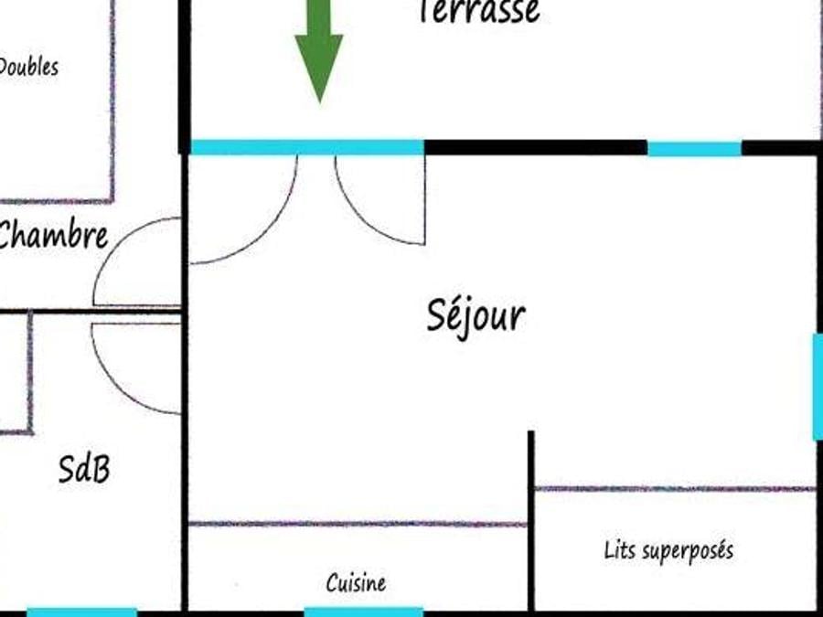 Mobilhome 4 personnes - Bungalow Lavande 6