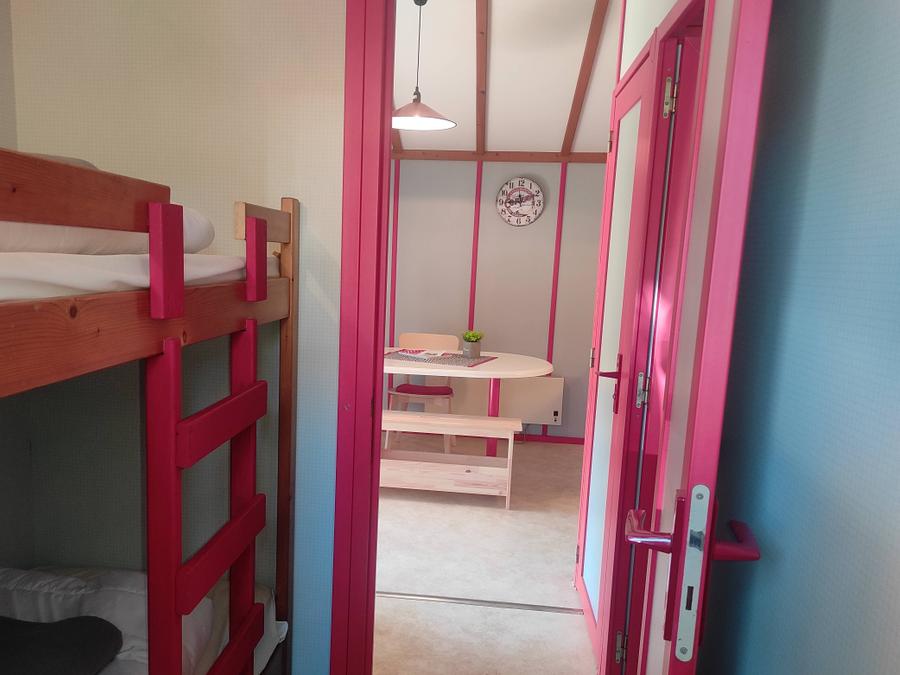 Chalet 4 personnes - Petit chalet familial en bois 24m² - 2 chambres 7