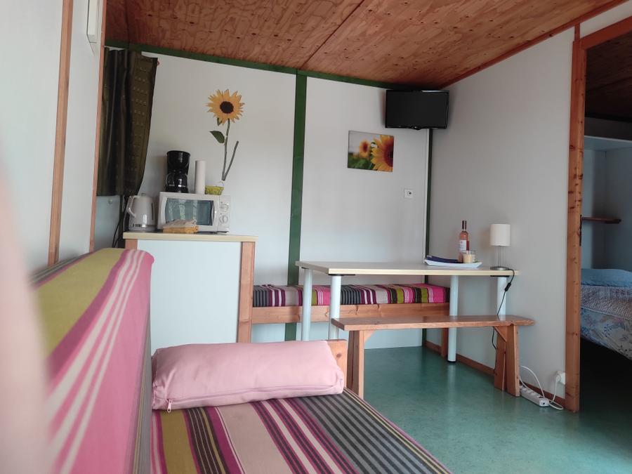 Chalet 6 personnes - Chalet familial en bois 28m² - 2 chambres 9