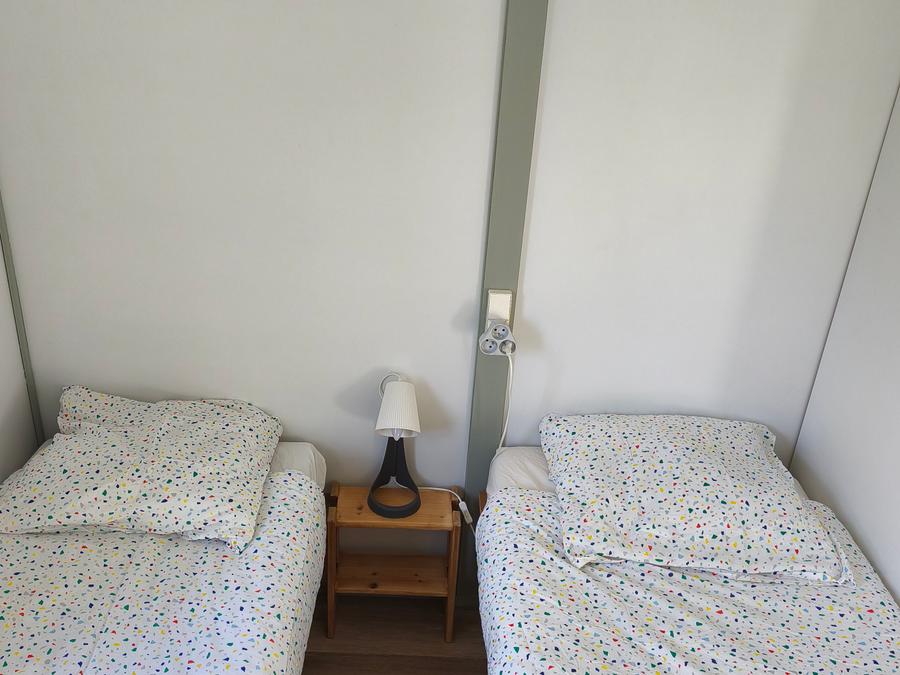 Chalet 6 personnes - Chalet familial en bois 28m² - 2 chambres 12