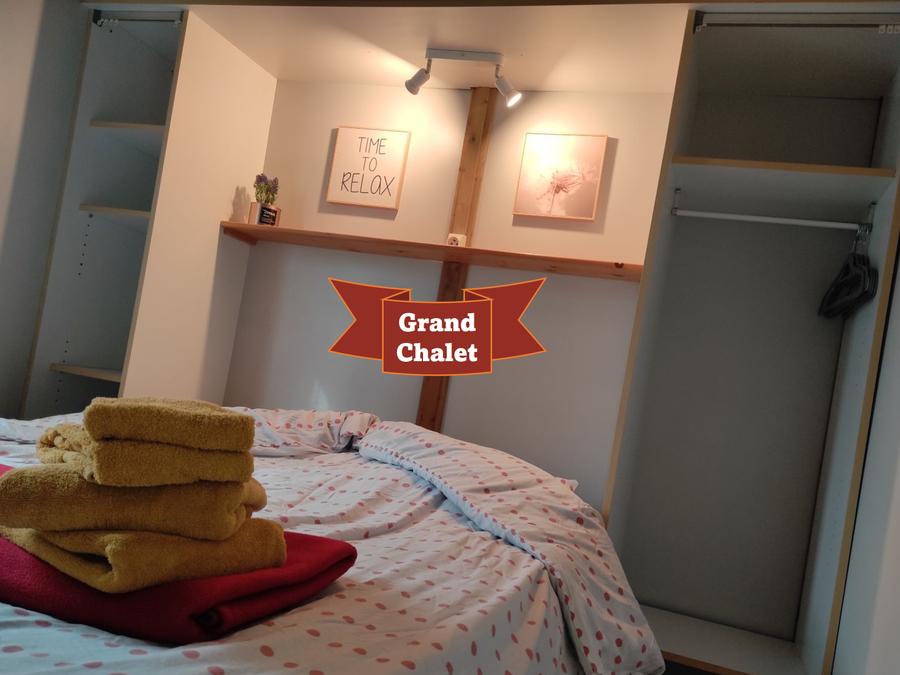 Chalet 6 personnes - Chalet familial en bois 28m² - 2 chambres 7